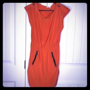 Bright Orange Summer Dress